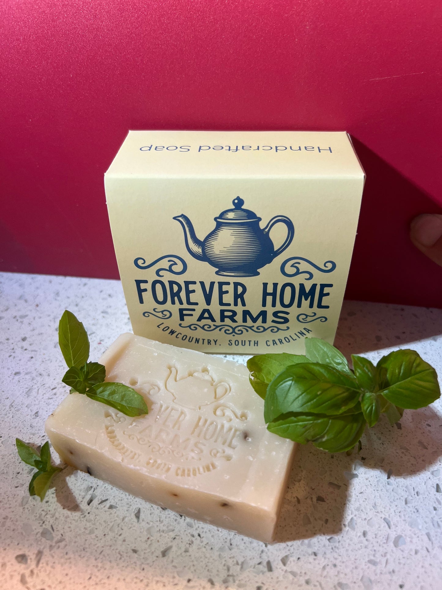 Spearmint Basil Scrub